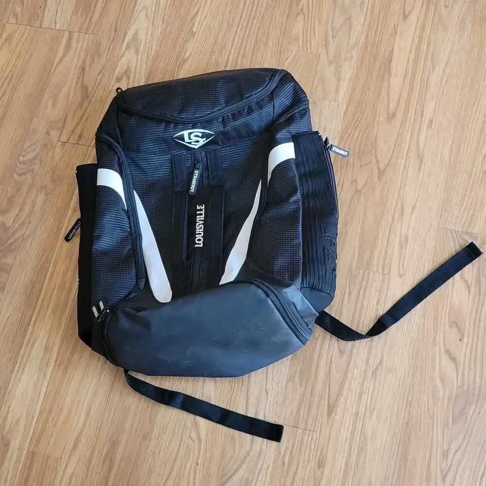 Louisville Slugger WTL9702 Black White Select Stick Pack Bat Pack Backpack